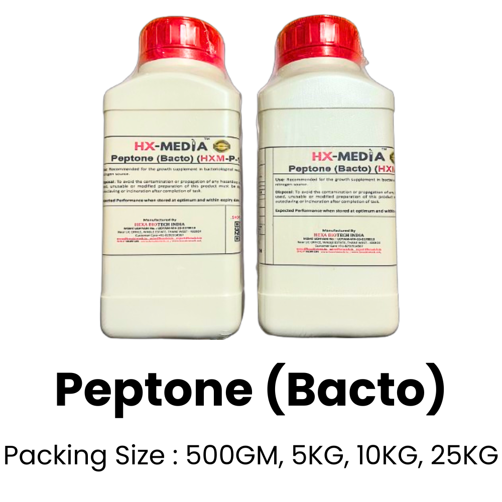 Ausamics Life Science AS-1011 Bacteriological Peptone 100g – Protein Hydrolysate For Fungi & Bacteria Culture